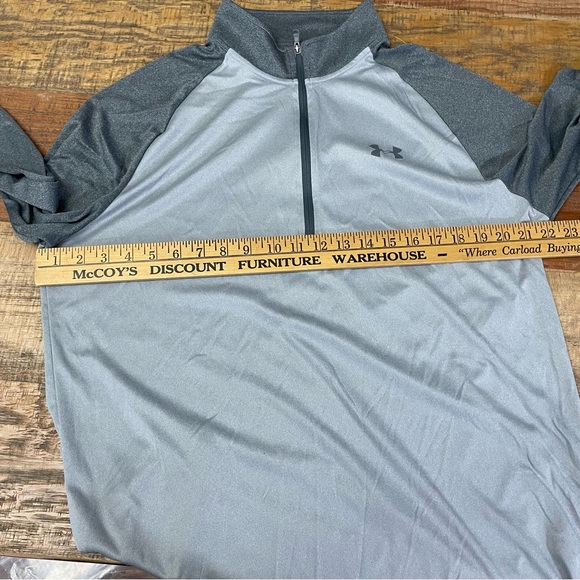 Under Armor Mens XL  1/4 zip up shirt - Picture 7 of 11